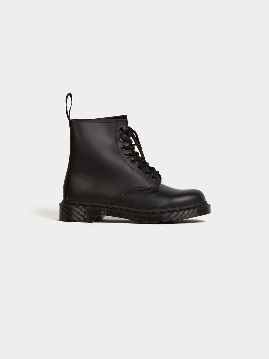 1460 Mono Smooth Leather Lace Up Boot, Black