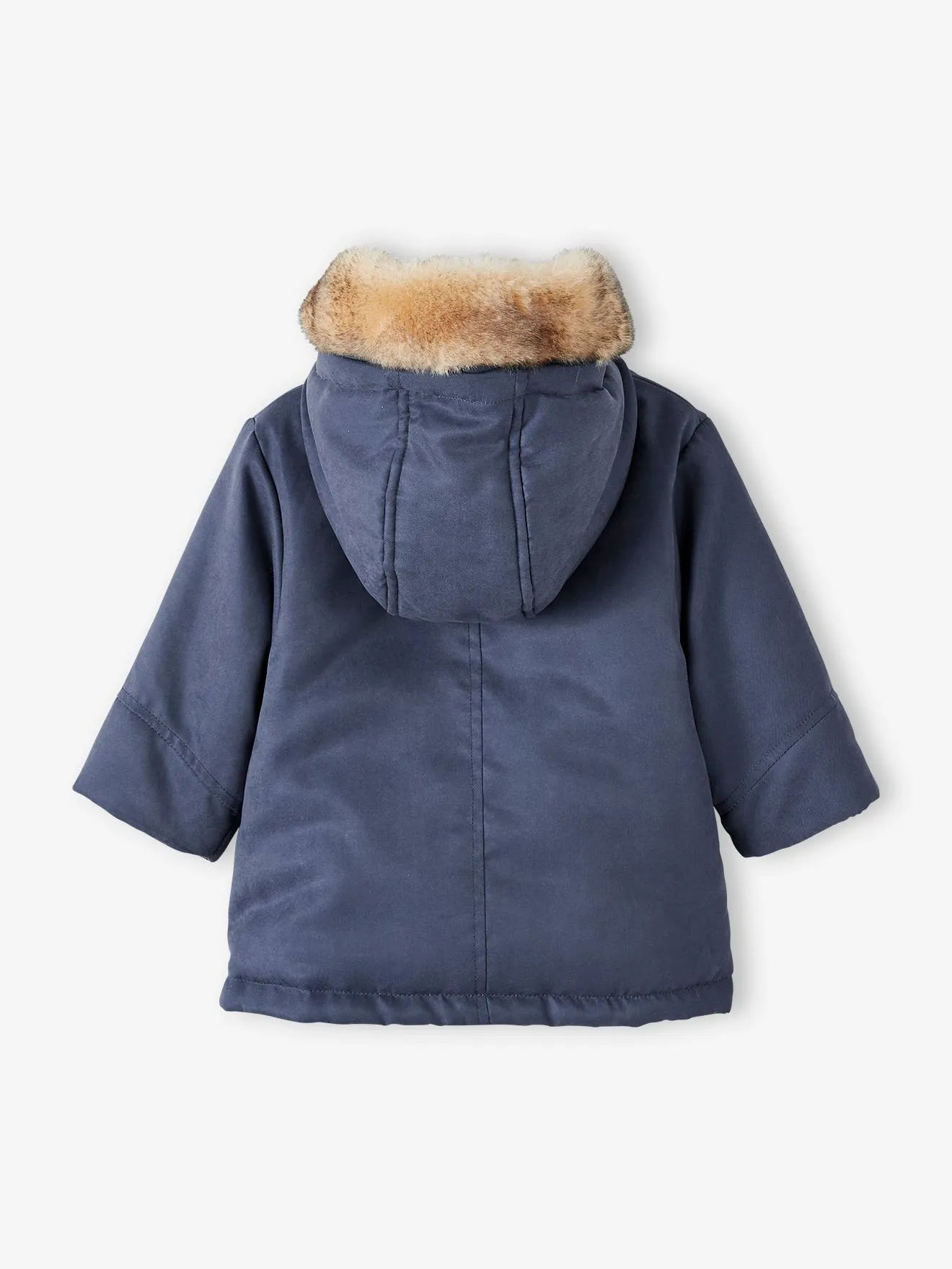 3-in-1 Parka for Baby Girls - blue dark solid