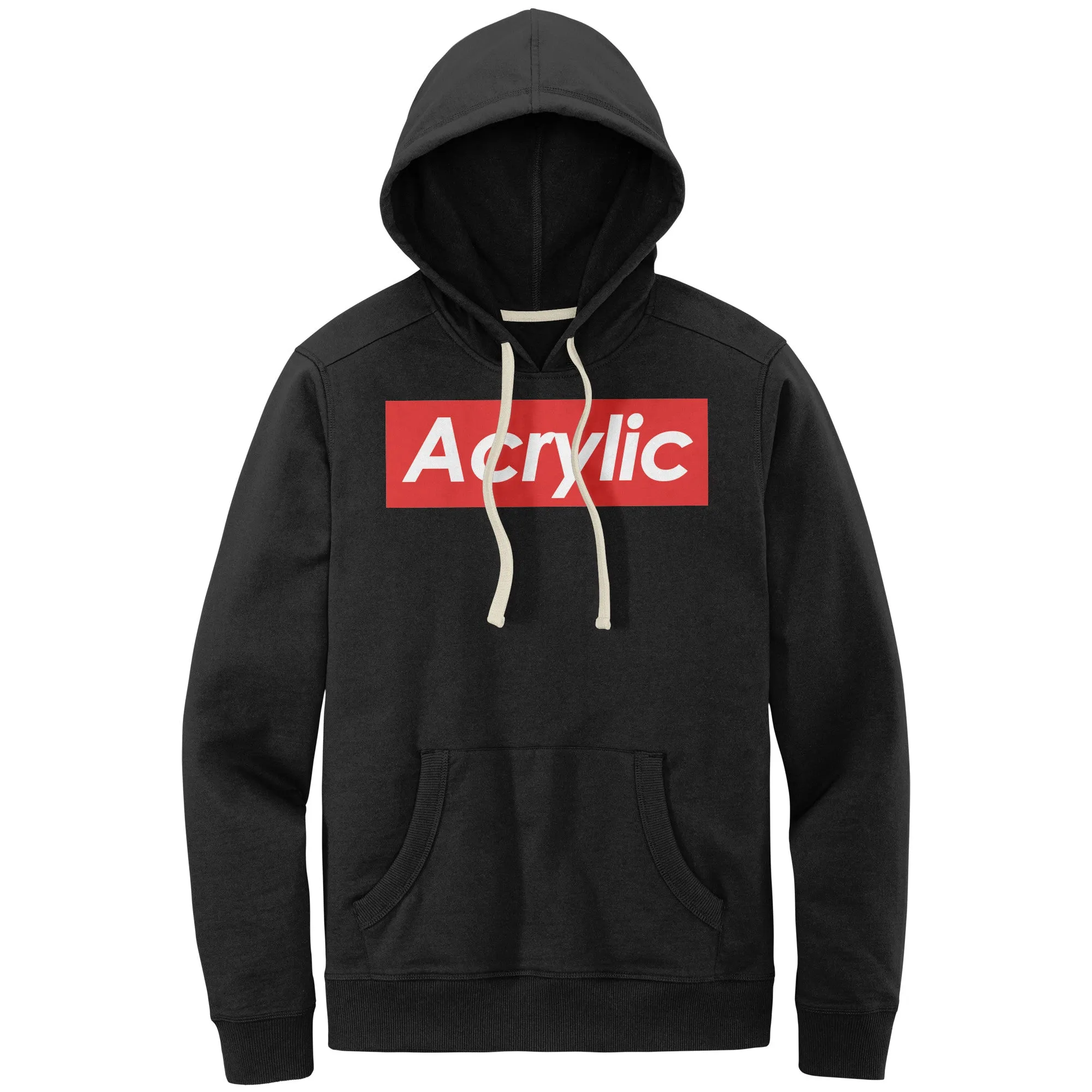 Acrylic Supreme-Themed Unisex Hoodie