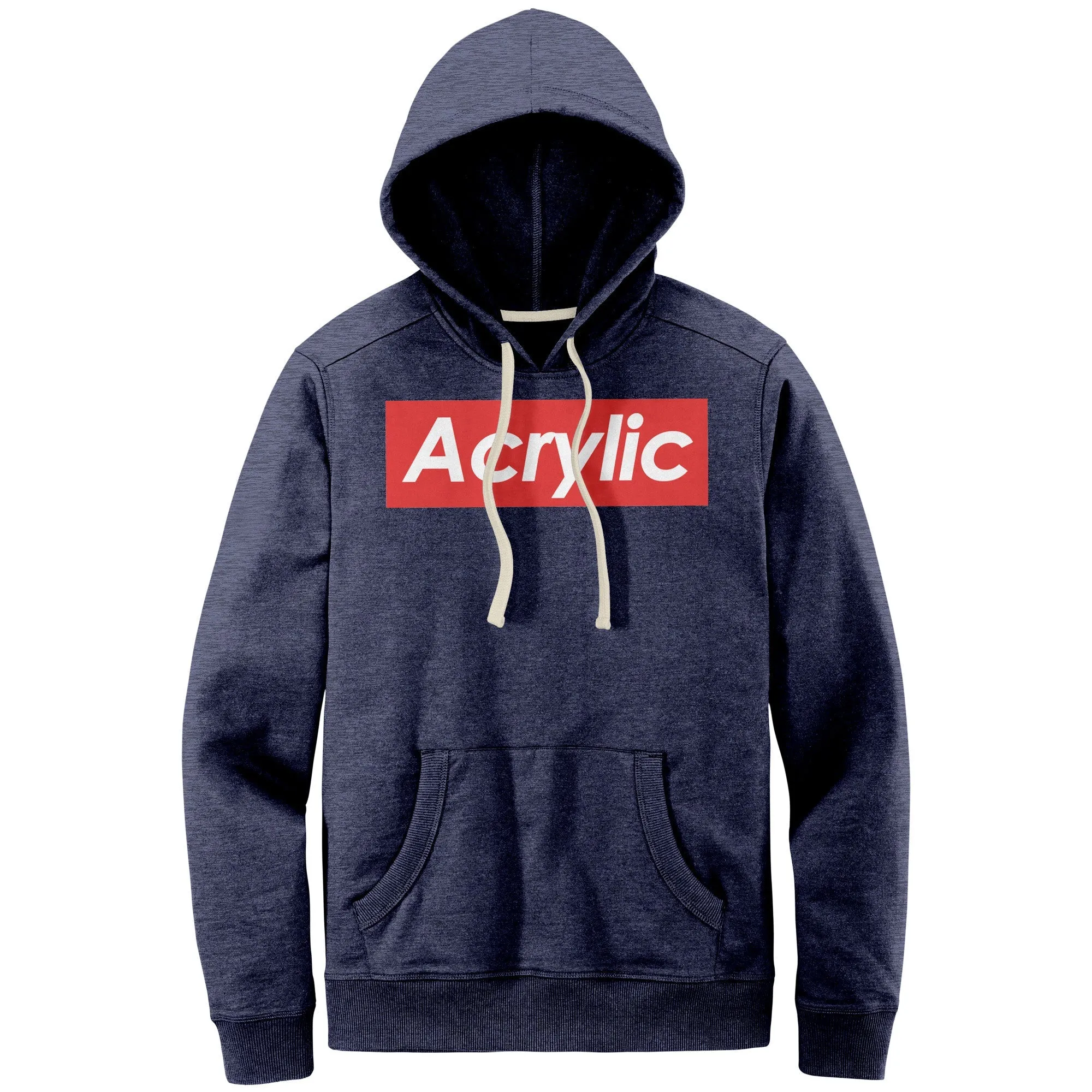 Acrylic Supreme-Themed Unisex Hoodie