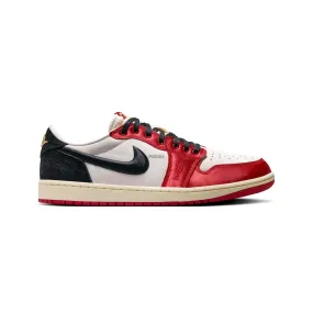 Air Jordan 1 Low OG x Trophy Room 'Sail/Black/Varsity Red' (2024)