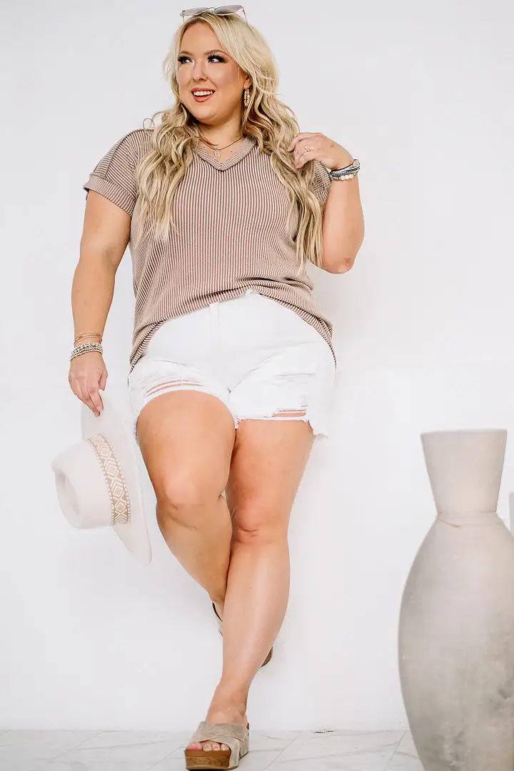 An Easy Day Urban Ribbed Top | Coco