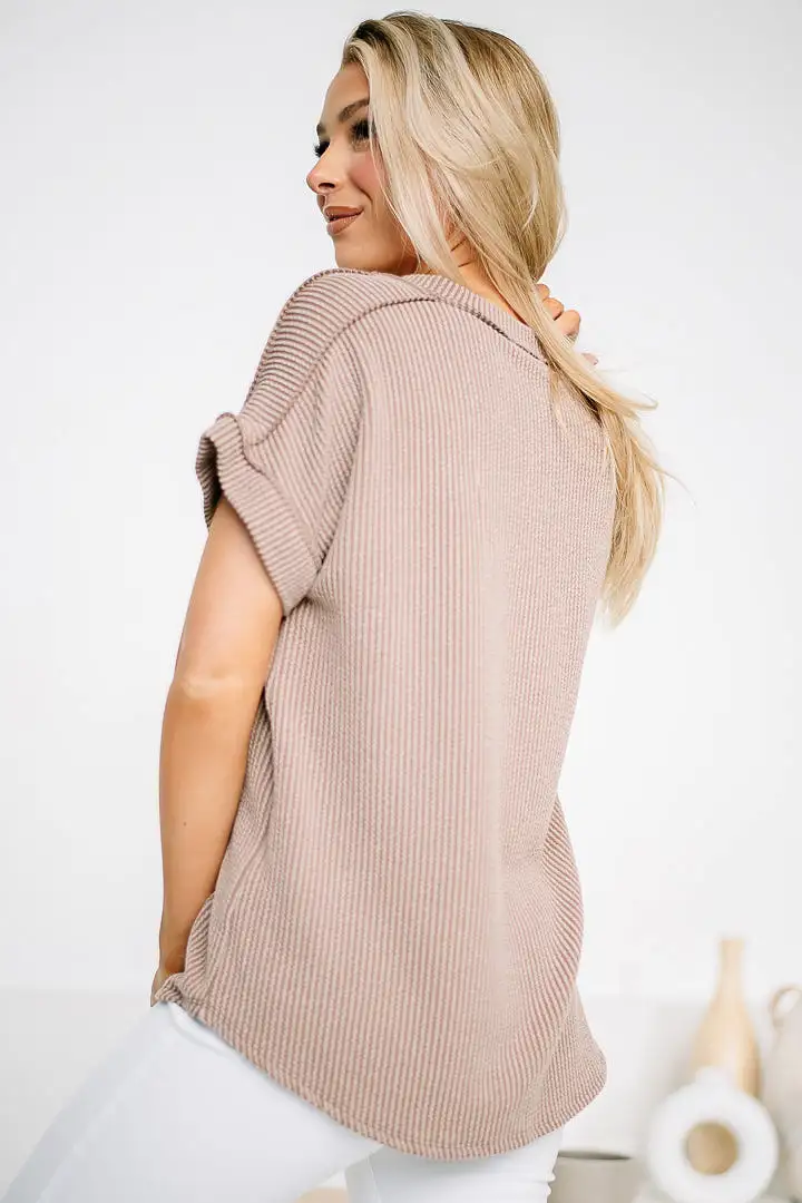 An Easy Day Urban Ribbed Top | Coco