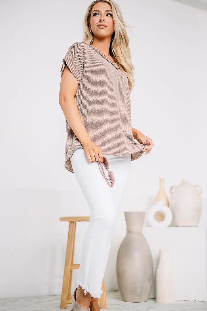 An Easy Day Urban Ribbed Top | Coco