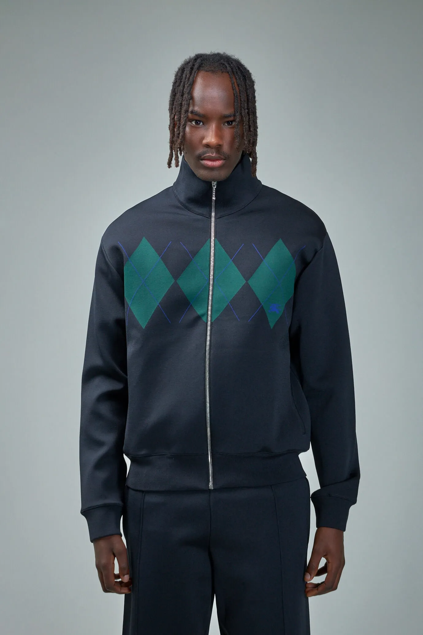 Argyle Track Jacket