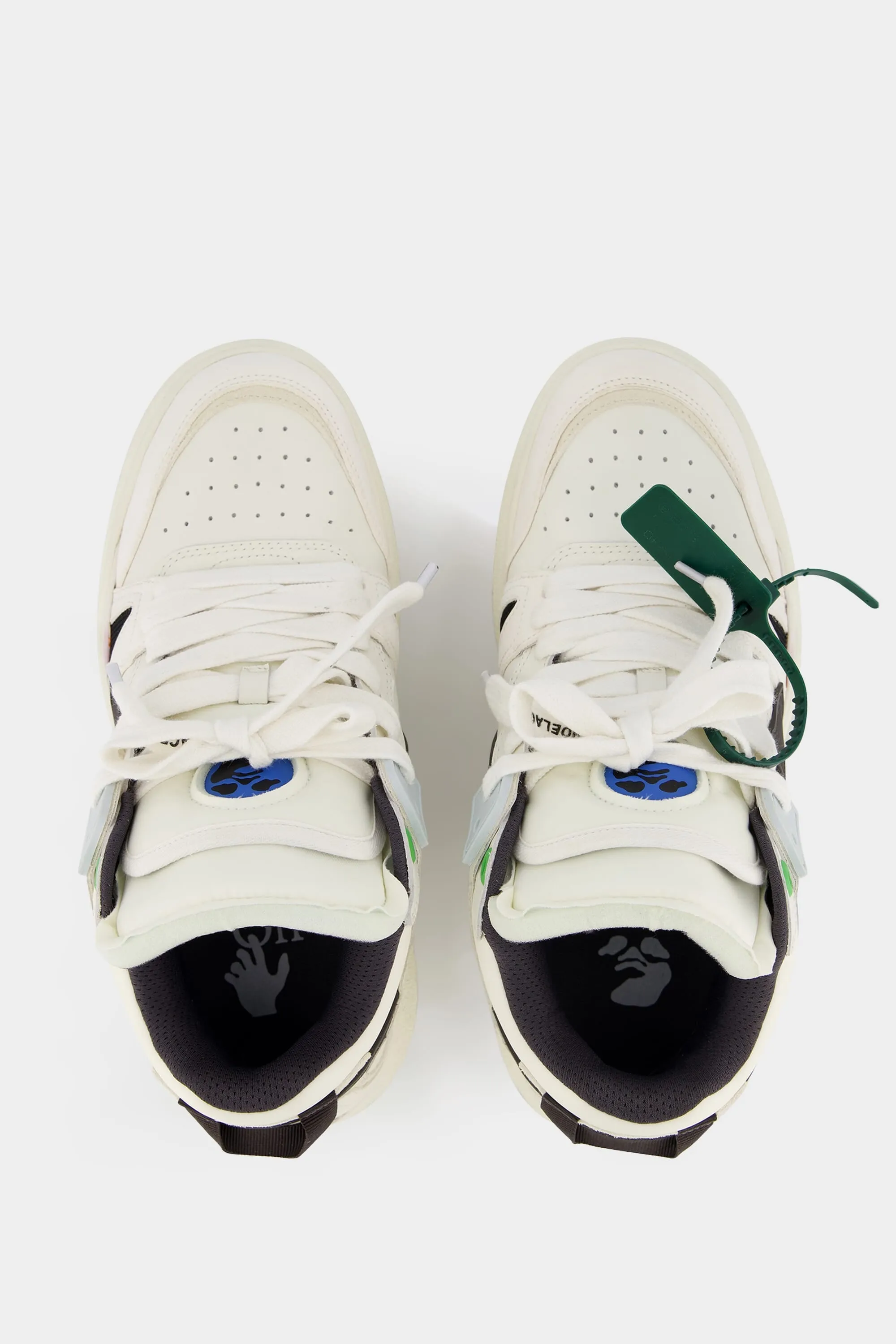 Arrows Motif Leather Sneakers