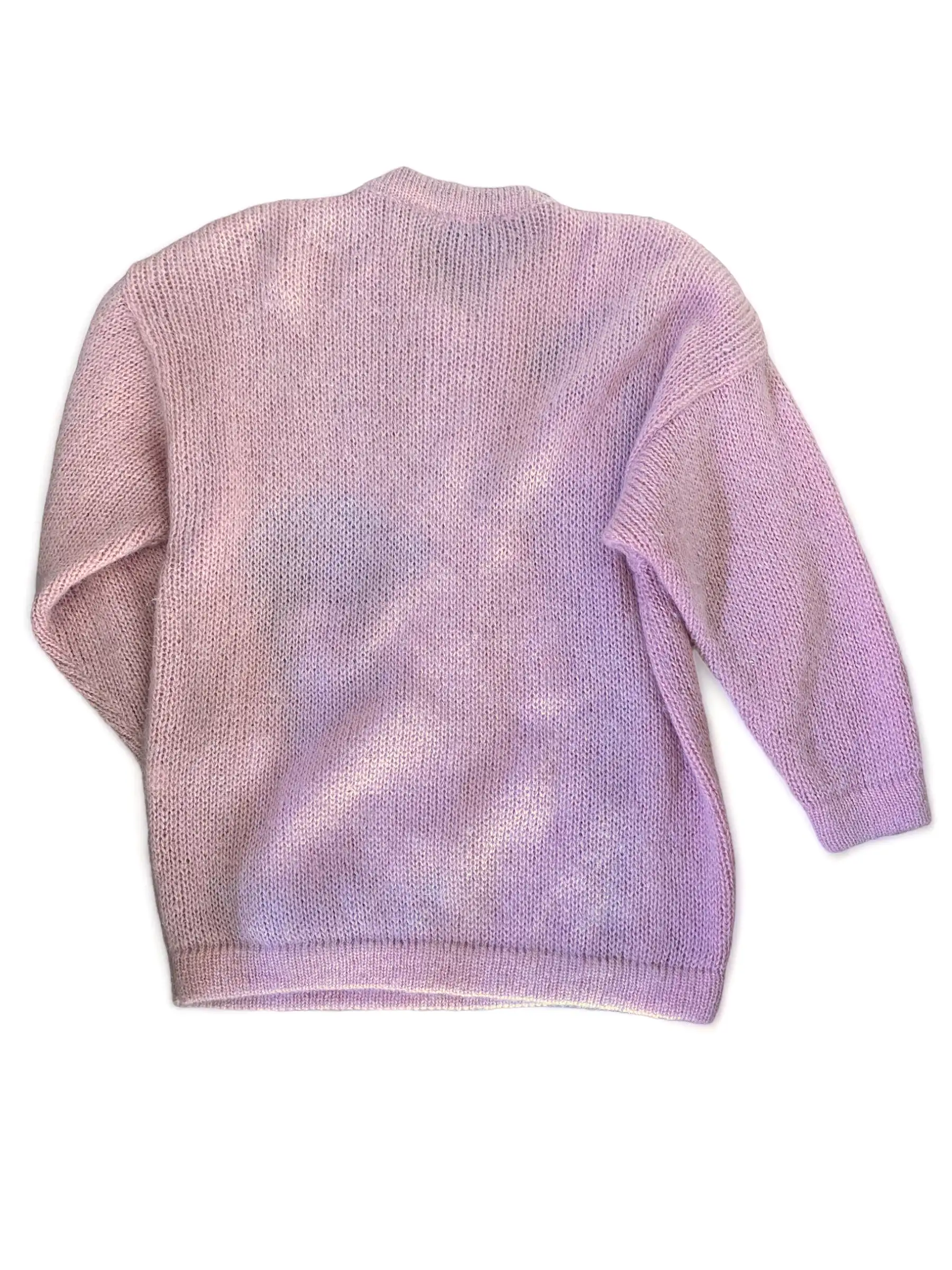 Art Deco Female Head Mohair Sweater