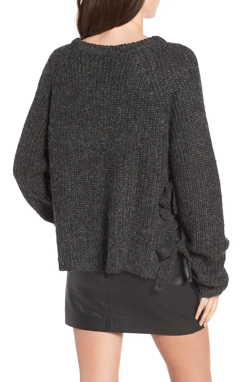 ASTR Lexie Side Tie Sweater