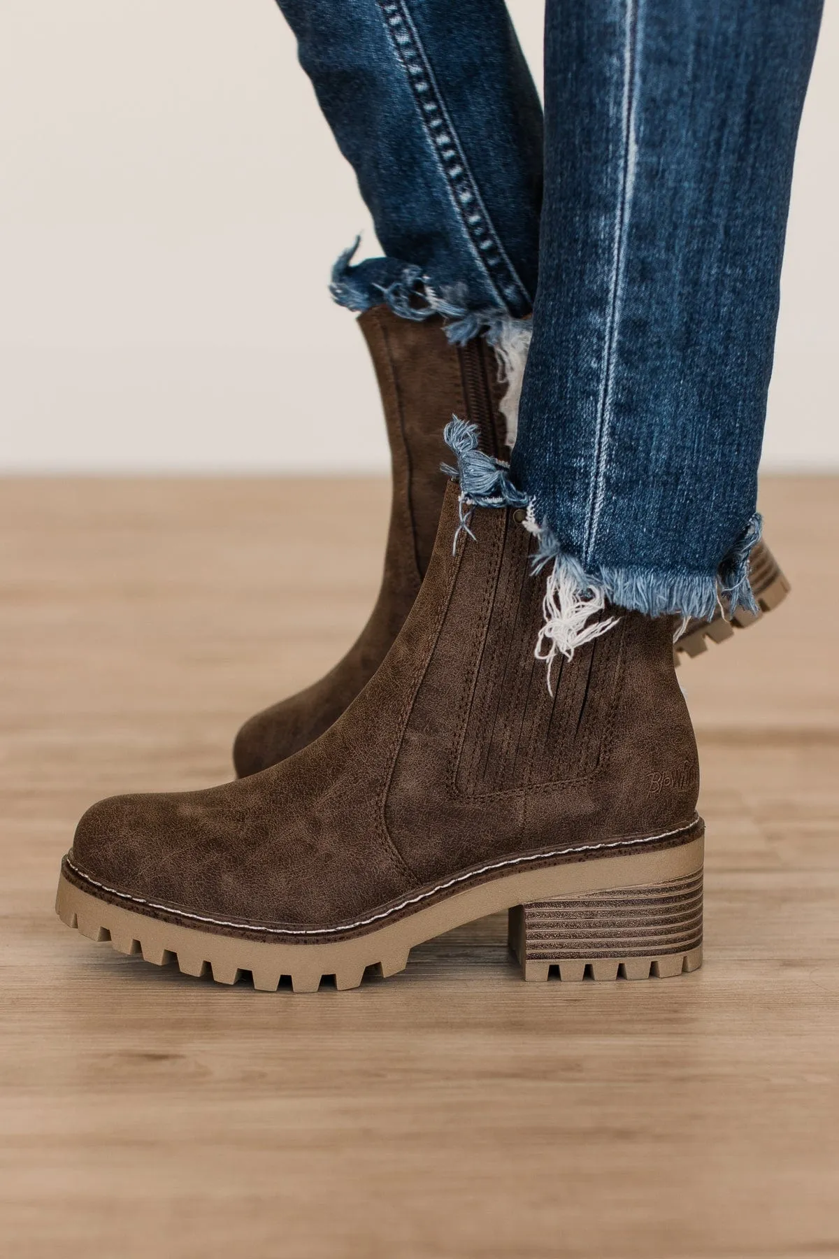 Blowfish Leah Boots- Taupe Prospector