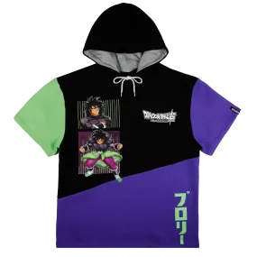 Broly Split Short Sleeve Hoodie