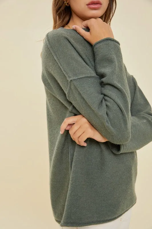 Carmen Oversized Sweater - 2 Colors