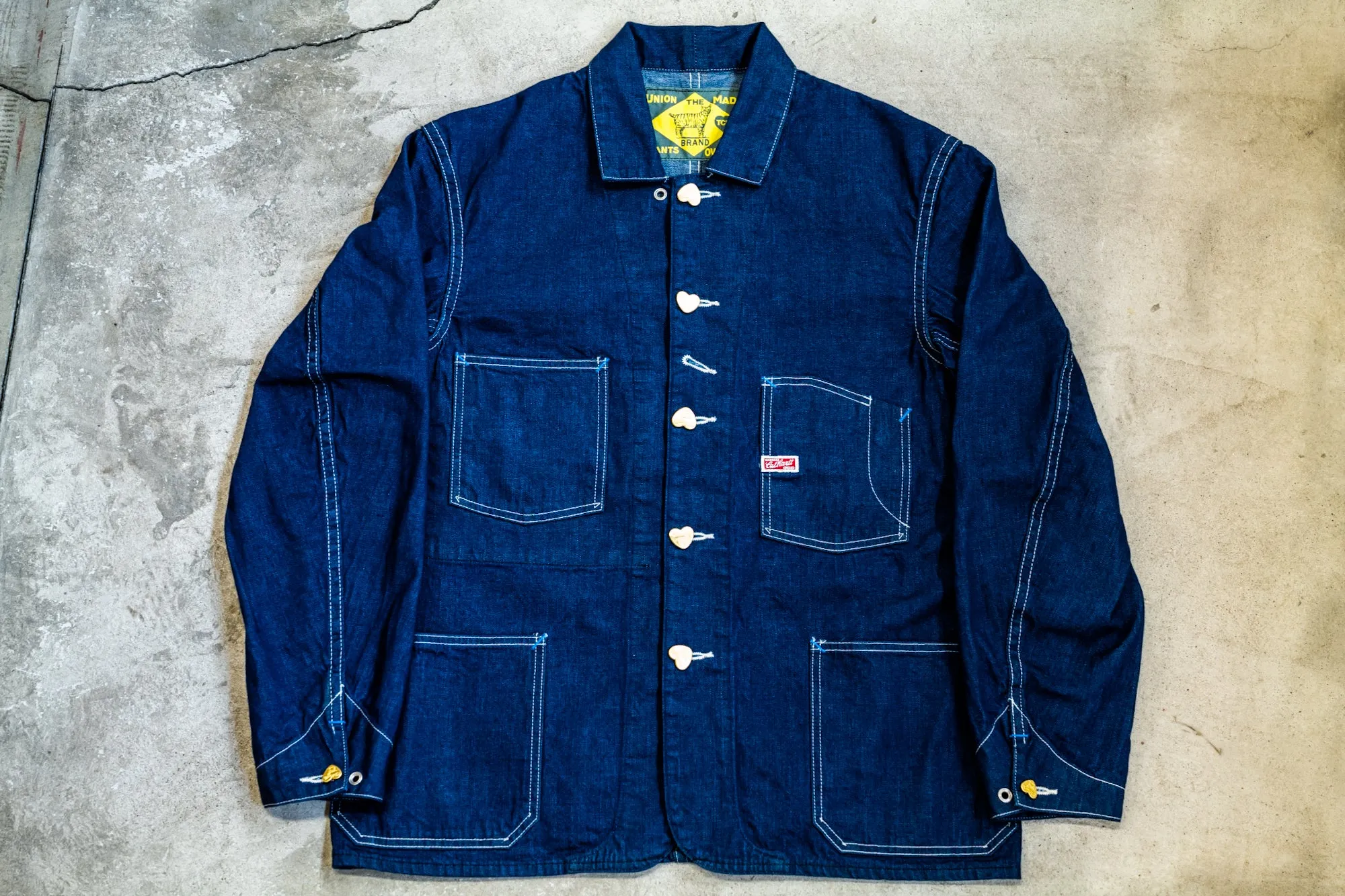 Cathartt Chore Coat 10 OZ denim