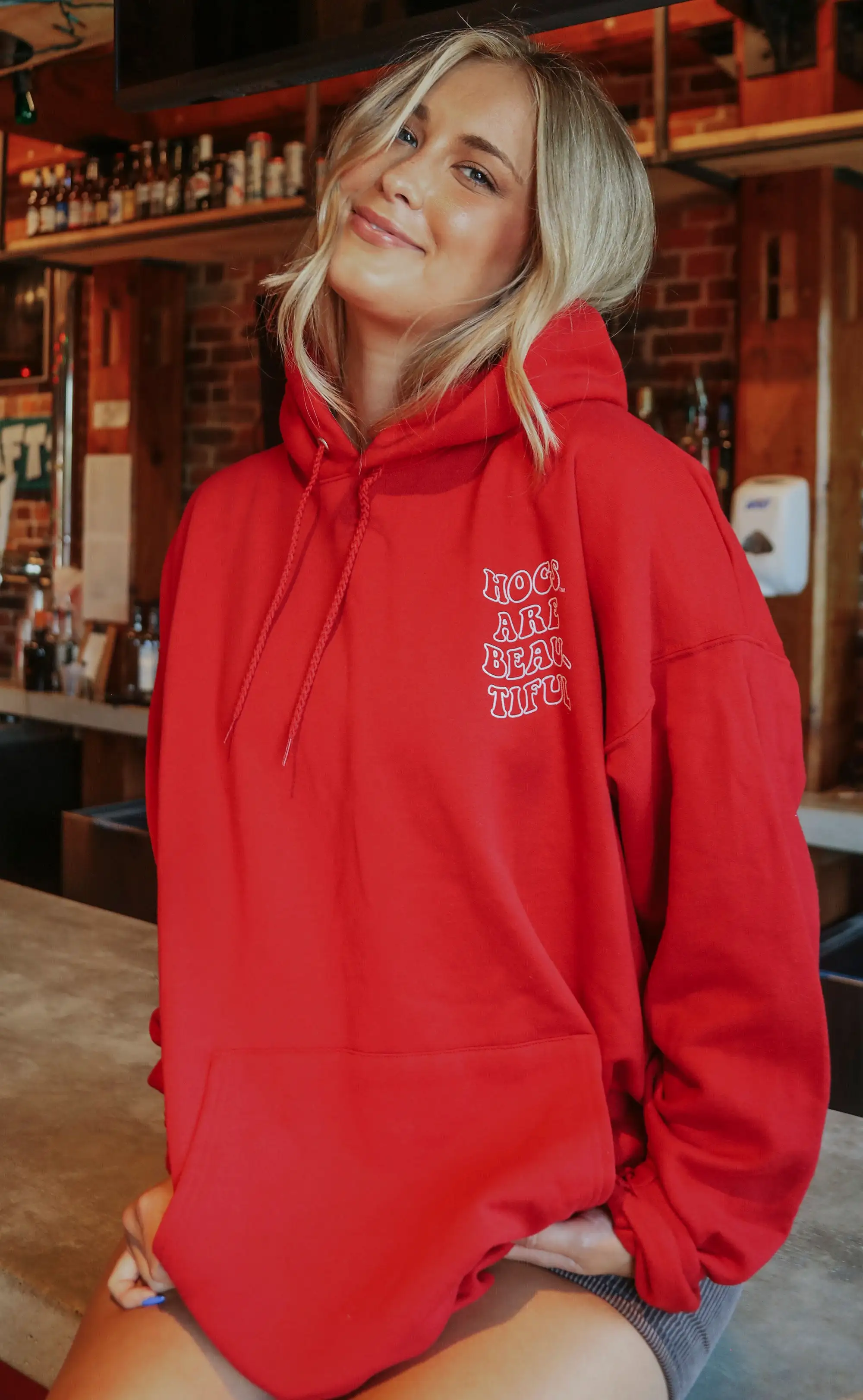 charlie southern: hogs are beautiful hoodie