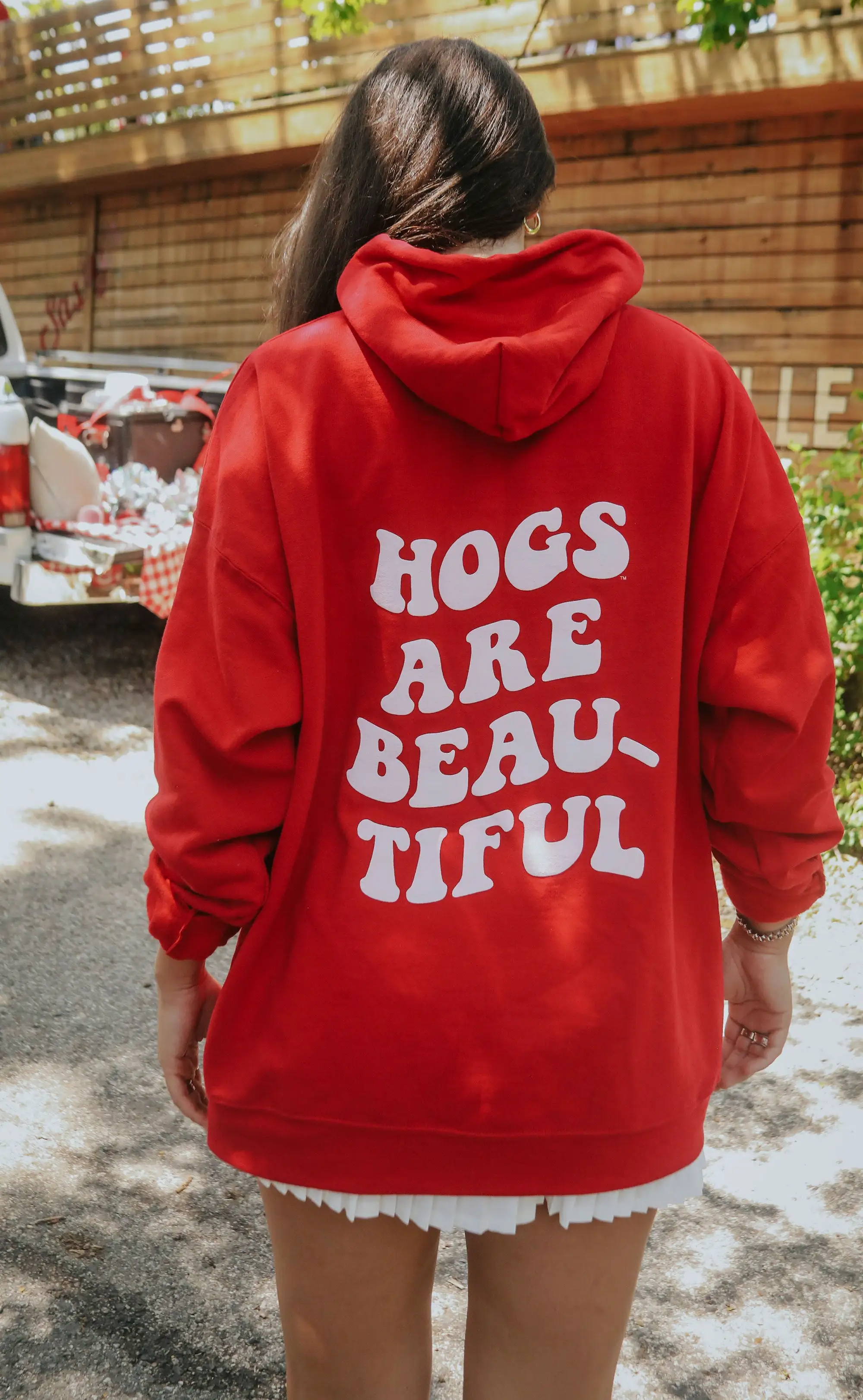 charlie southern: hogs are beautiful hoodie