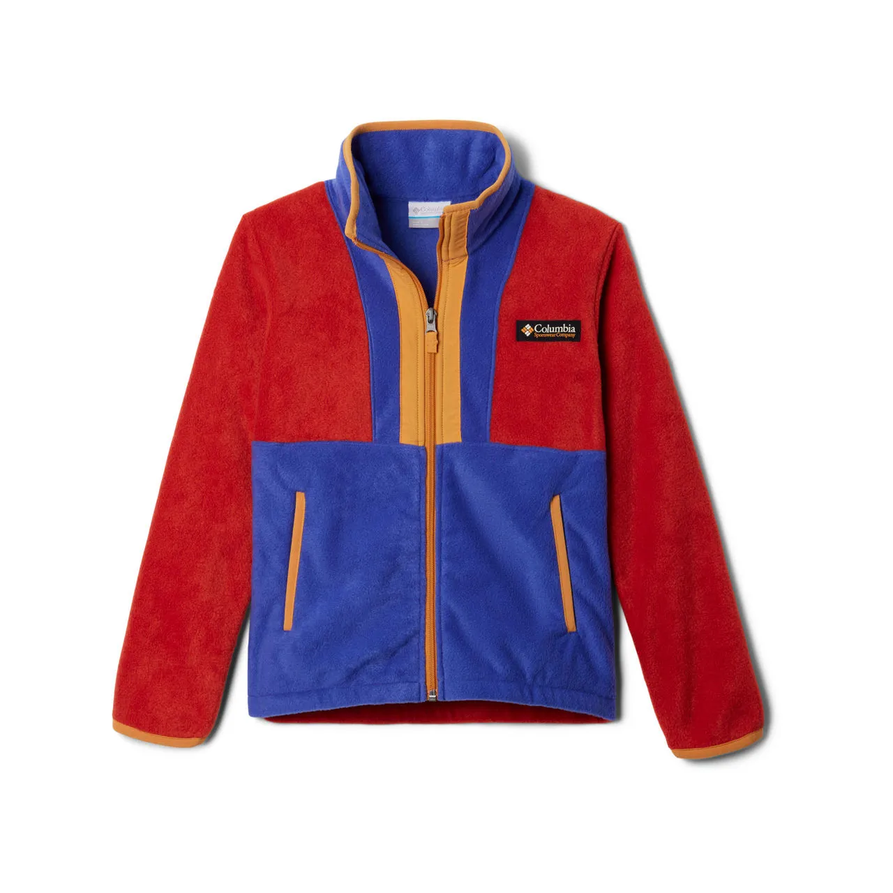 COLUMBIA Back Bowl™ II Fleece Jacket - Sail Red, Clematis Blue, Sunstone