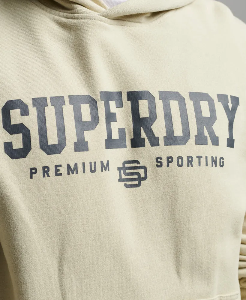 Core Sport Hoodie | Pelican Beige