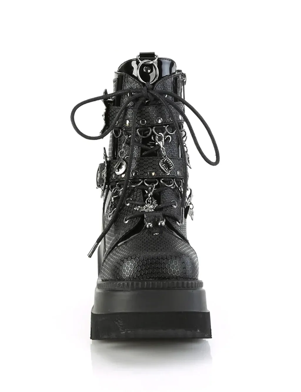 DEMONIA SHAKER 66 PLATFORM BOOTS