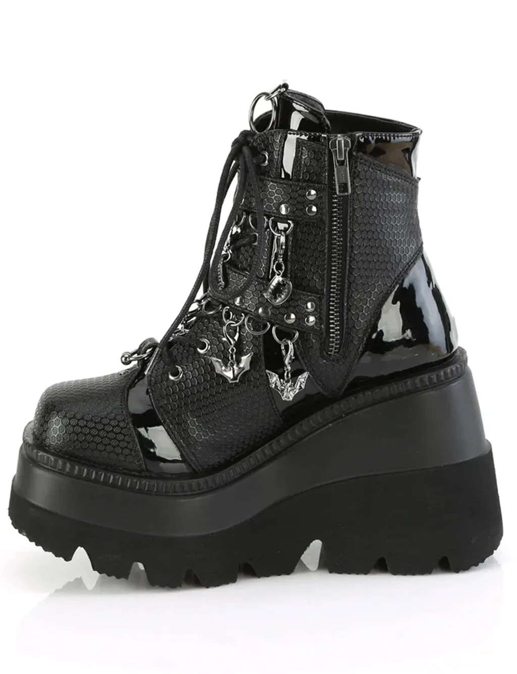 DEMONIA SHAKER 66 PLATFORM BOOTS