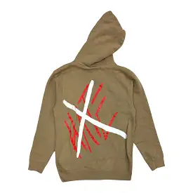 Dissmissed “No Hate” Beige Hoodie