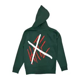 Dissmissed “No Hate” Green Hoodie