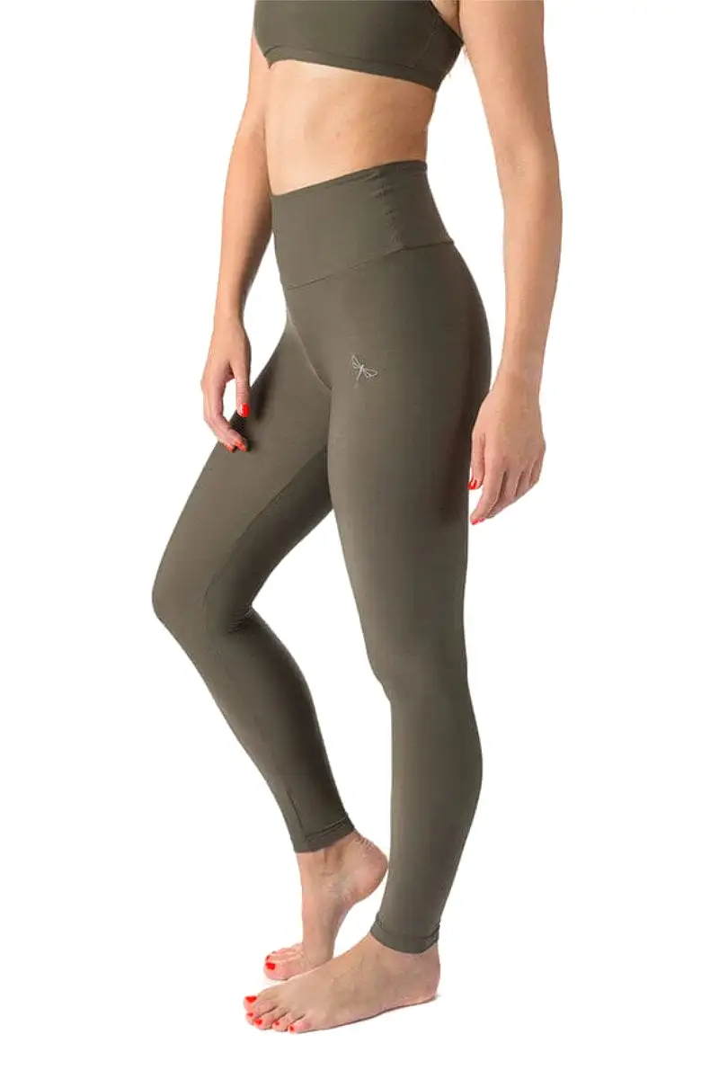 Dragonfly Adele Leggings - Khaki