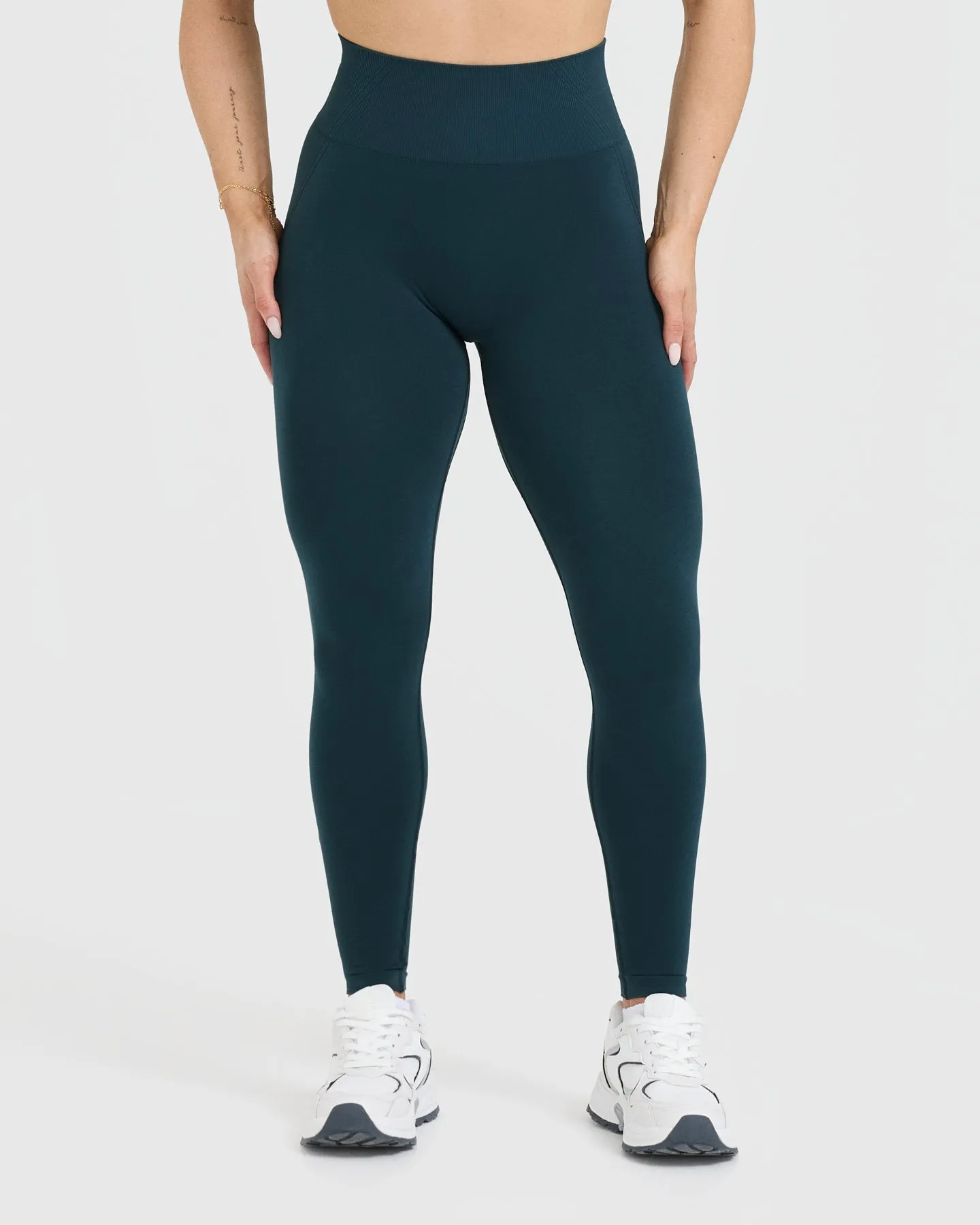 Effortless Seamless Leggings | Oil Blue