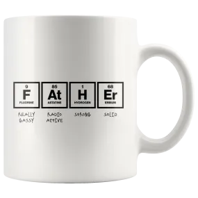 Father Elements White Ceramic Mug