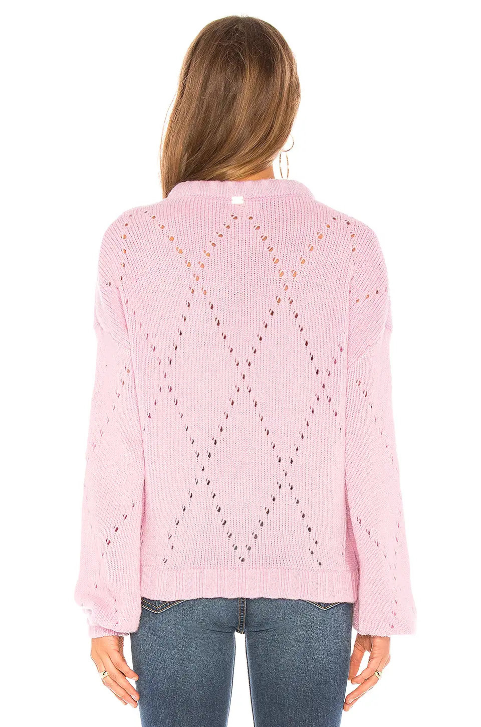 For Love and Lemons Mia Pointelle Sweater