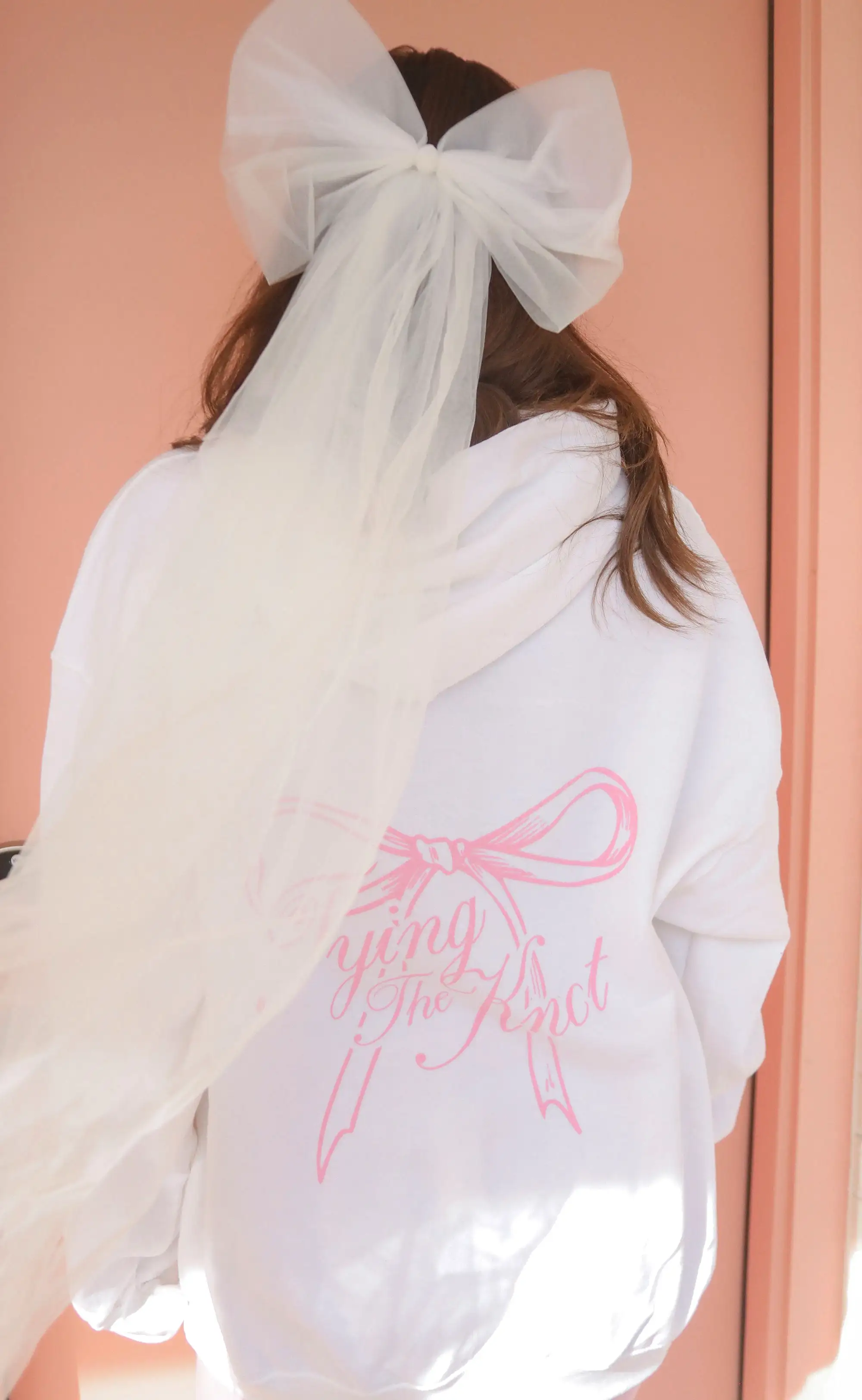 friday + saturday: tying the knot hoodie