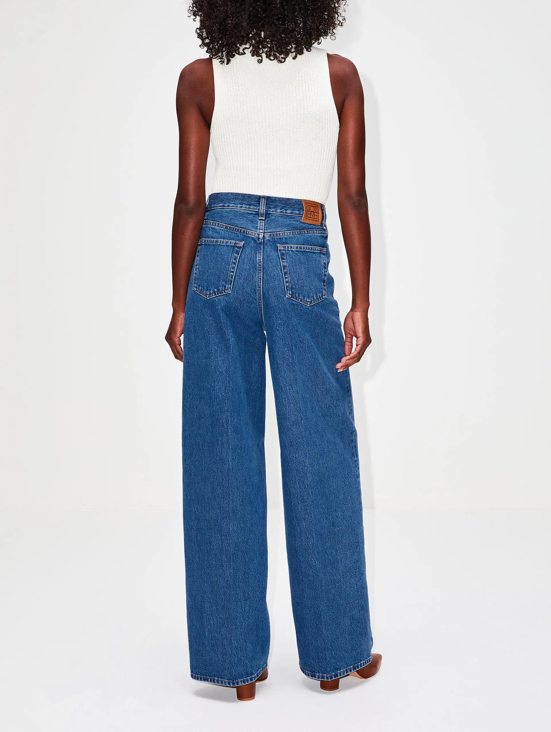 Full Length Wide Leg Jean