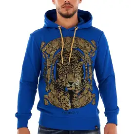 George Ave Tiger Royal Blue Hoodie