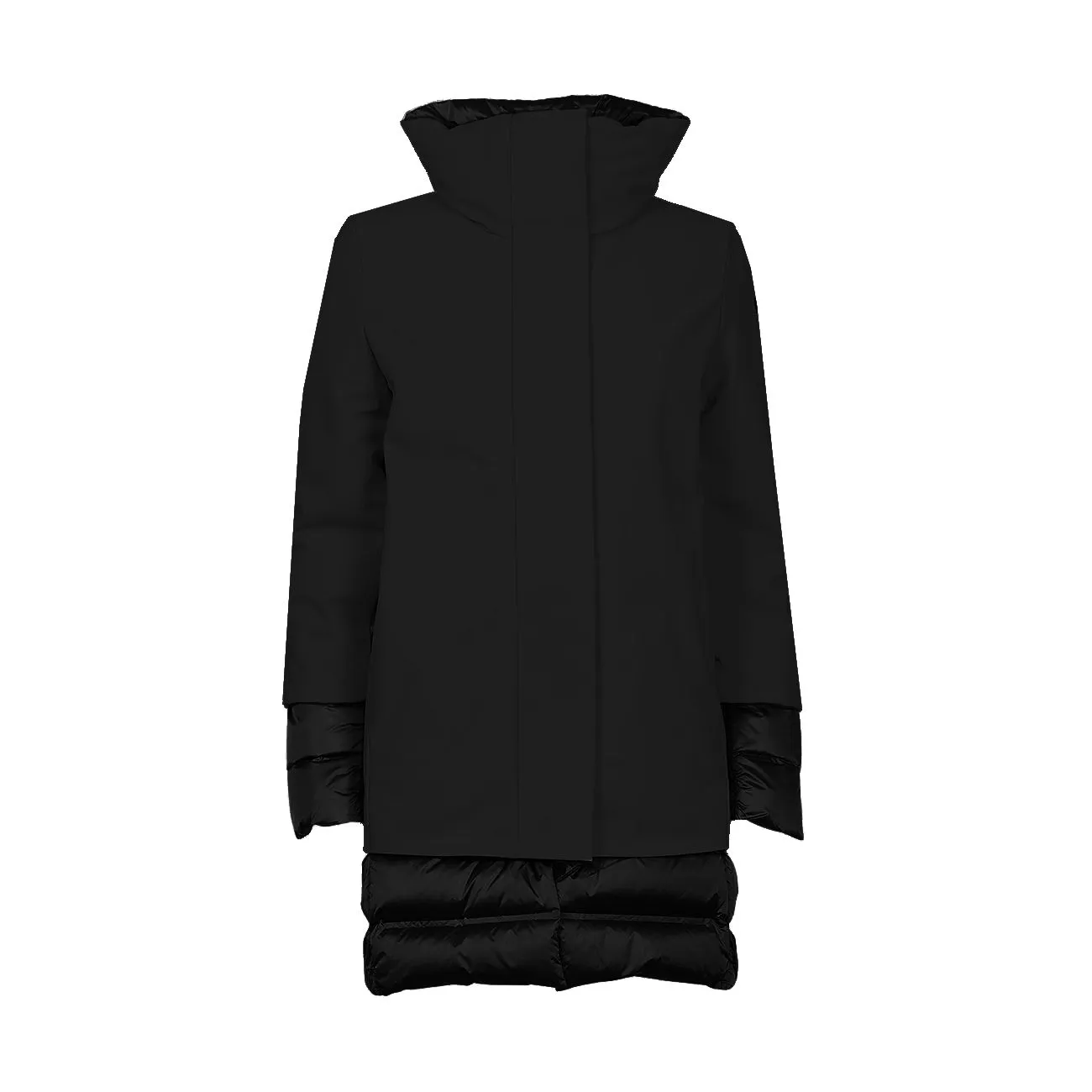 GIACCONE WINTER LIGHT COAT Donna Nero