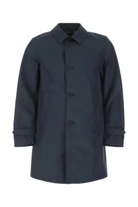 Herno Buttoned Mid-Length Rain Coat