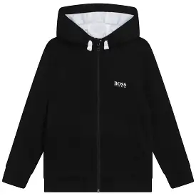 Hugo Boss Boys Hoodie & Pant Set_ Black J28099-09B