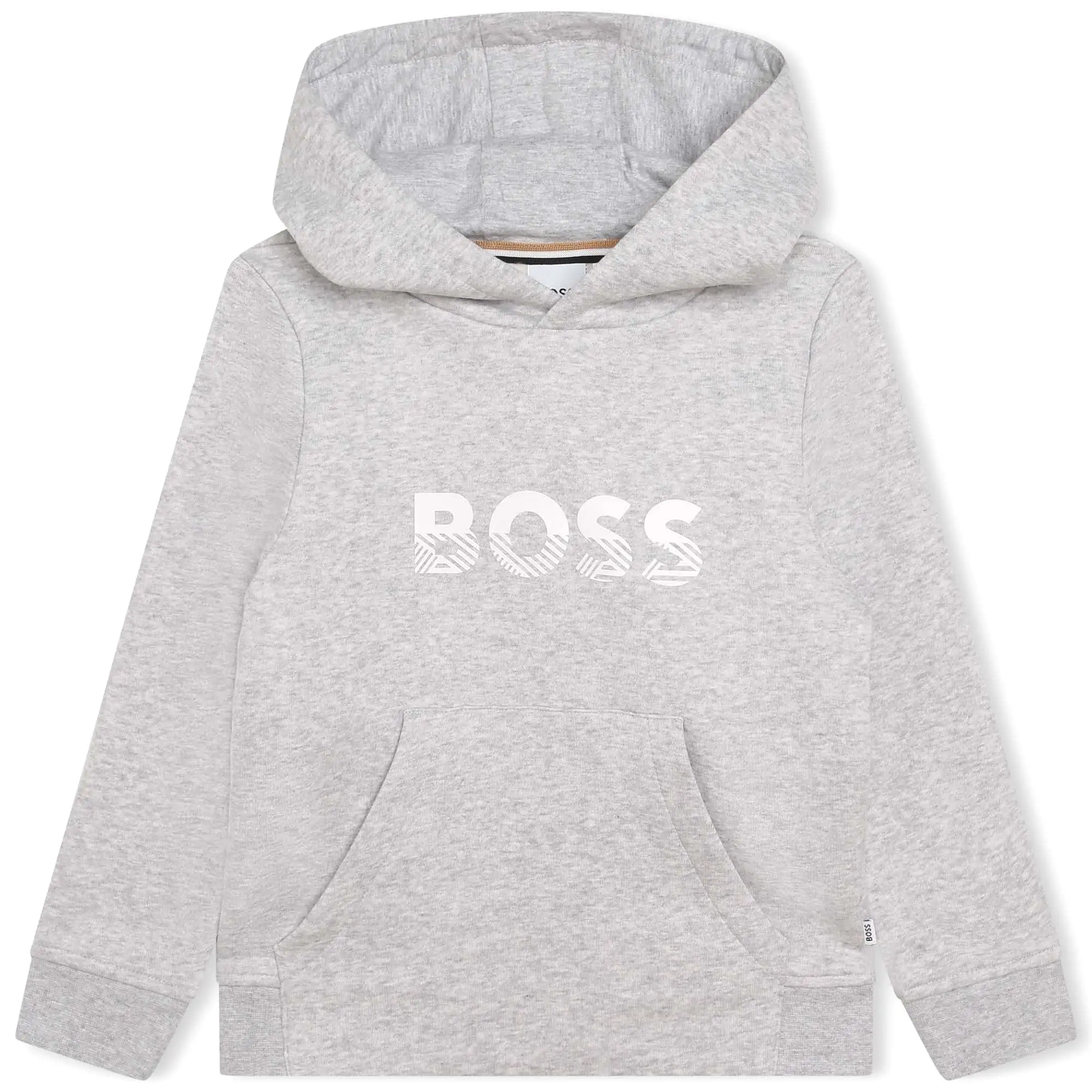 Hugo Boss Boys Hoodie w/Front Pocket _Grey J25M52-A32