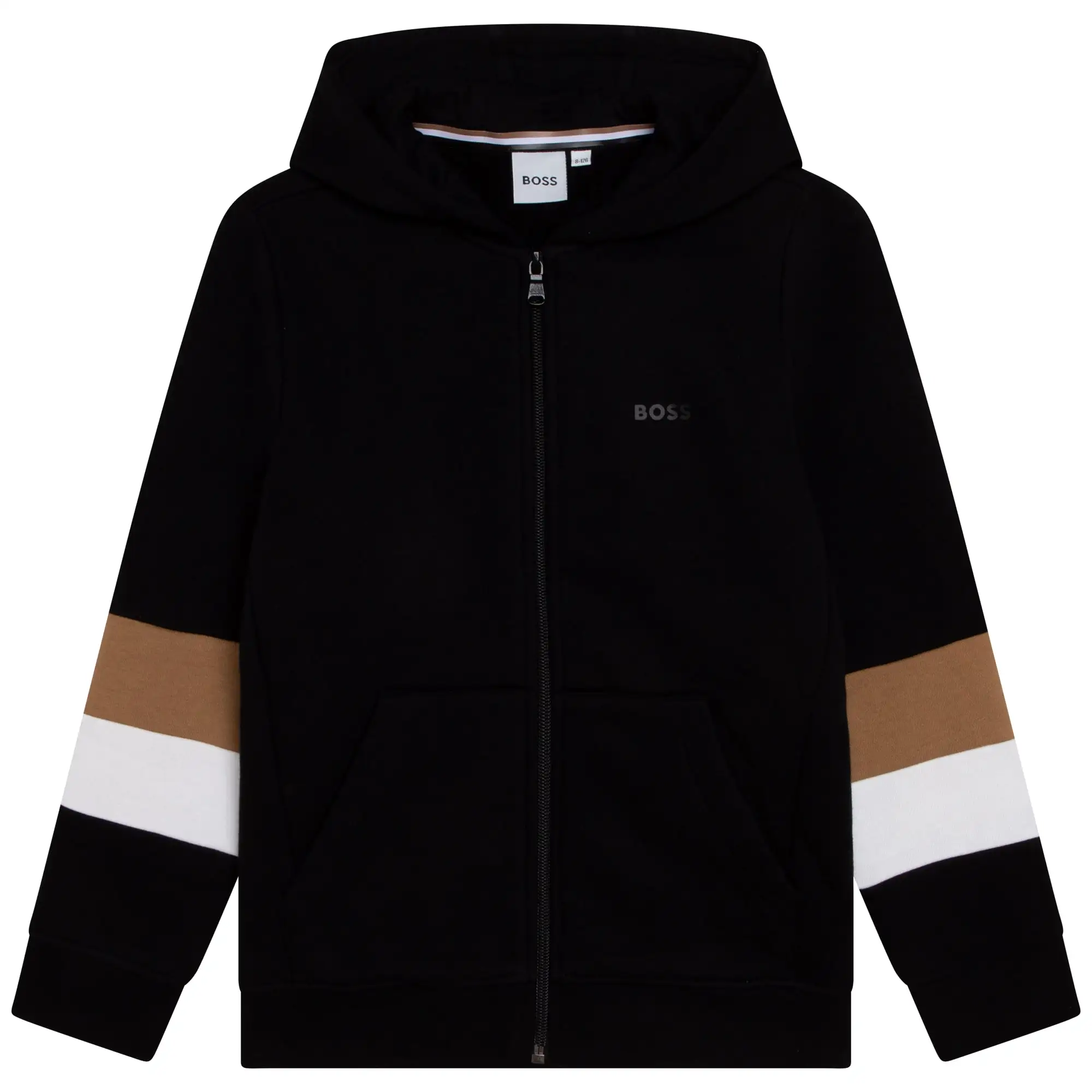 Hugo Boss Boys Zip-Up Hoodie _Black J25M75-09B