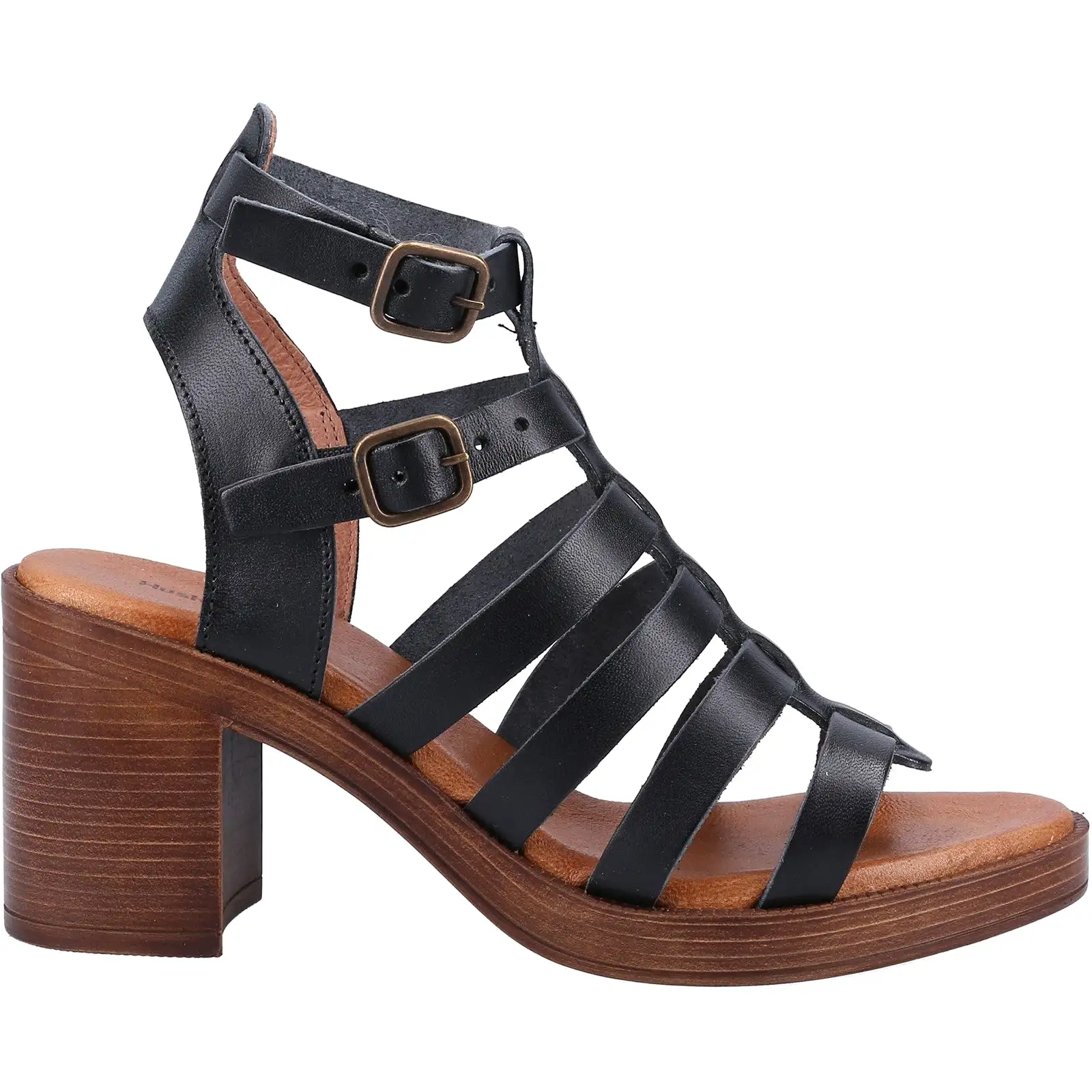 Hush Puppies Gloria Womens Leather Gladiator Sandal