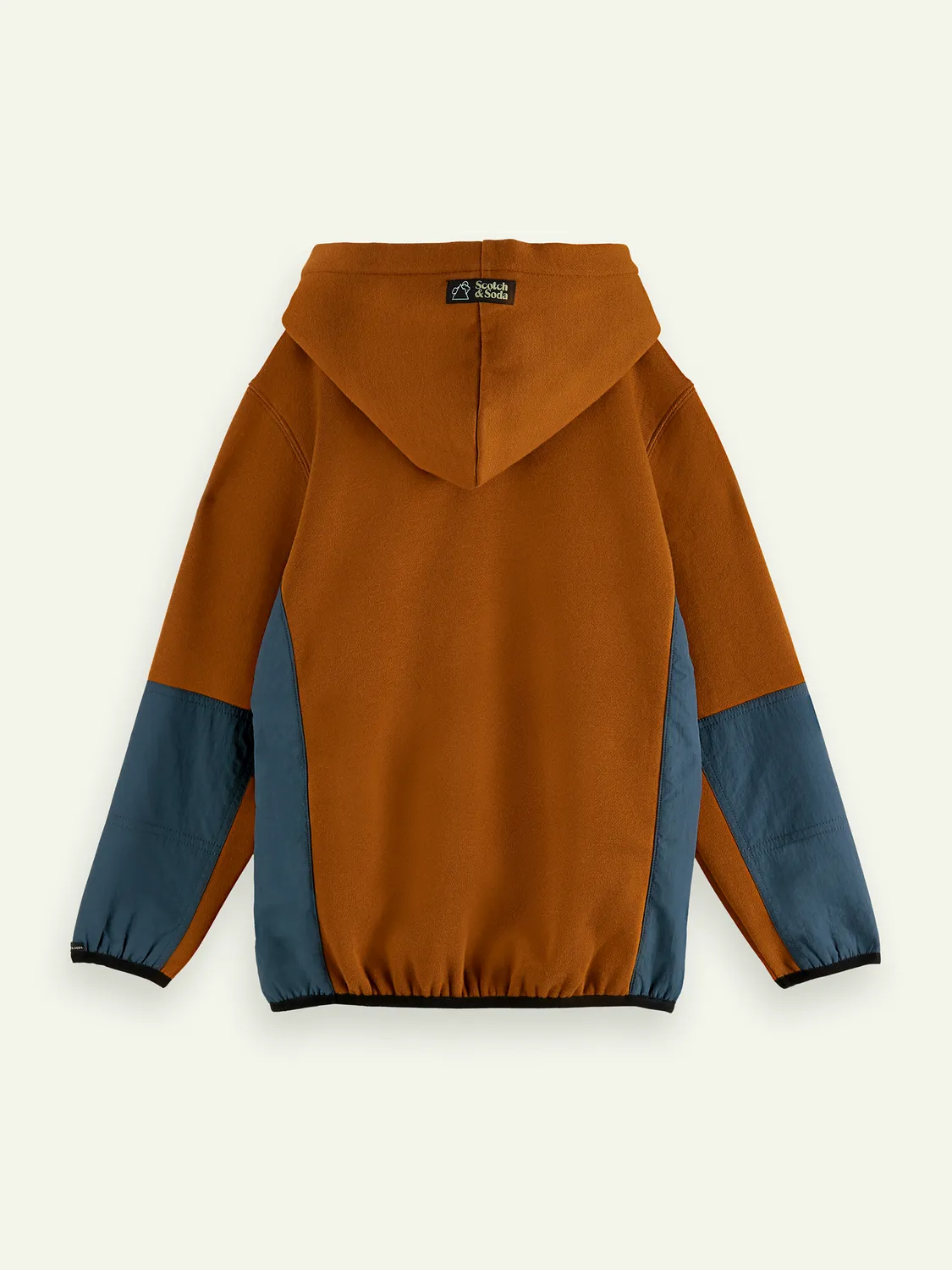 Kids Colour Block Hoodie (163366)