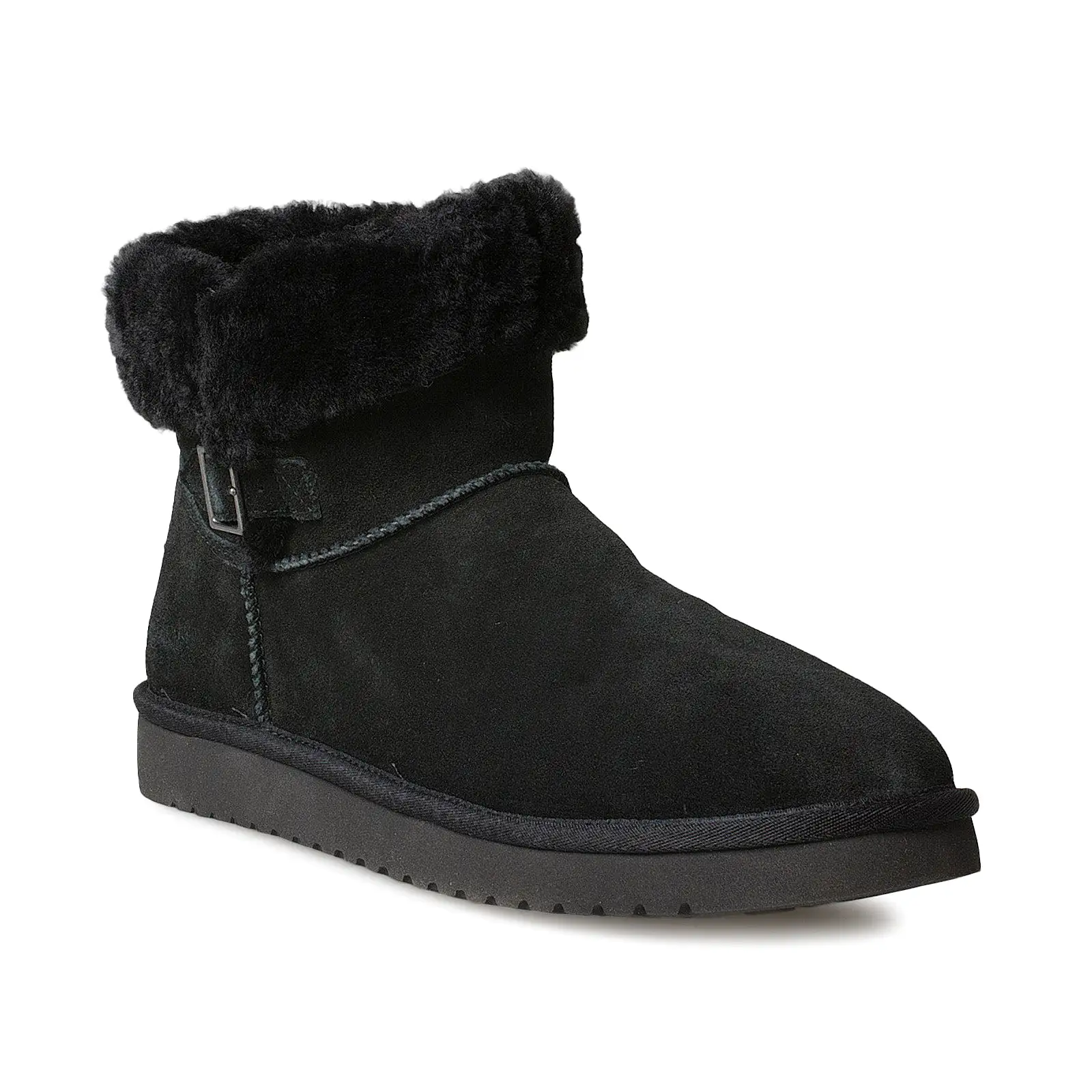 Koolaburra Sulana Mini Black Boots - Women's