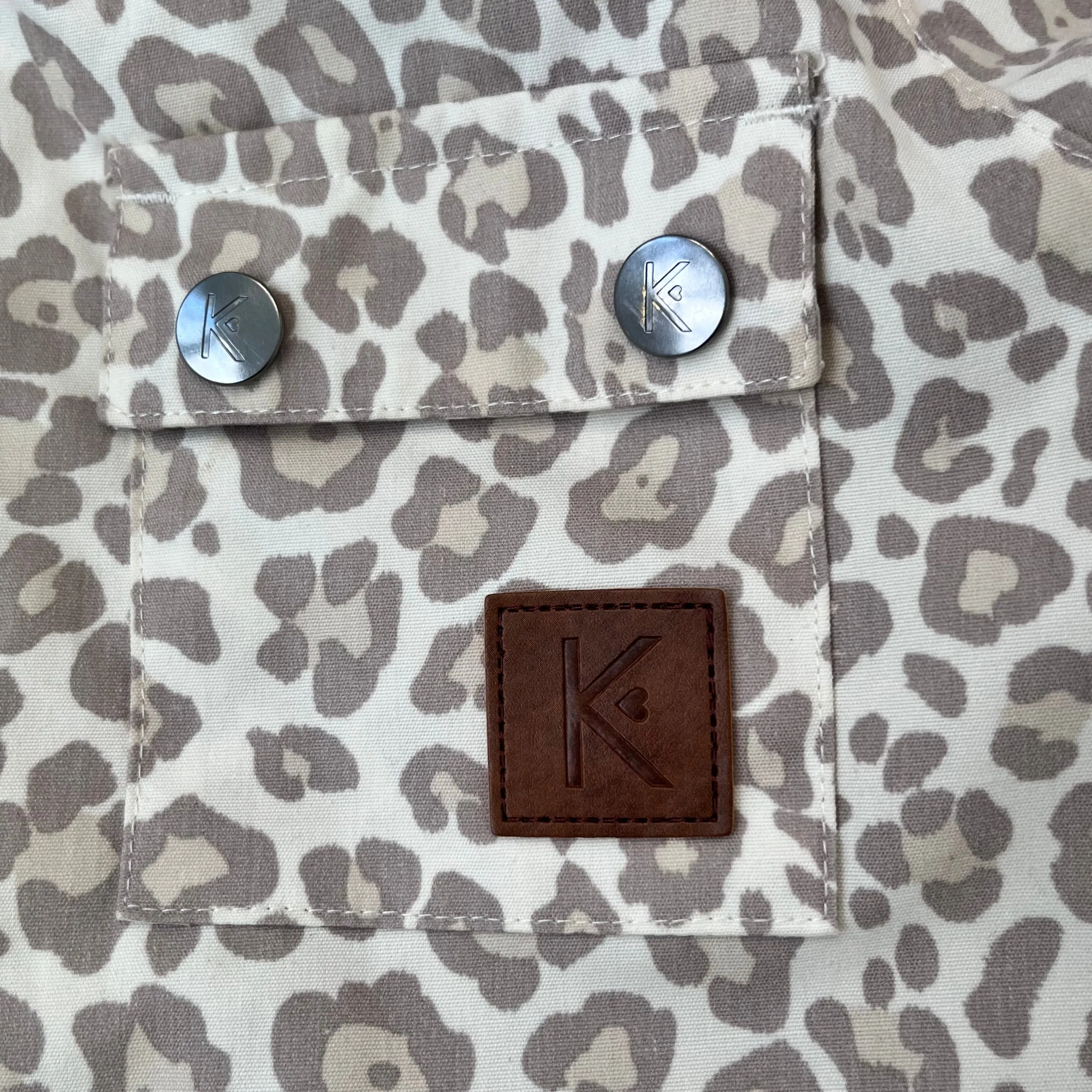 Kuling Leopard Print Waterproof Coat: 3-4 Years