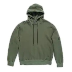 Kyle long-sleeved cotton-cashmere fleece hoodie