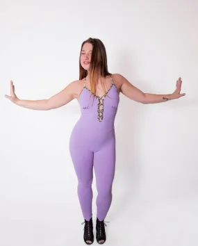 La Fitwear Jumpsuit Hot Girls Best Lilac