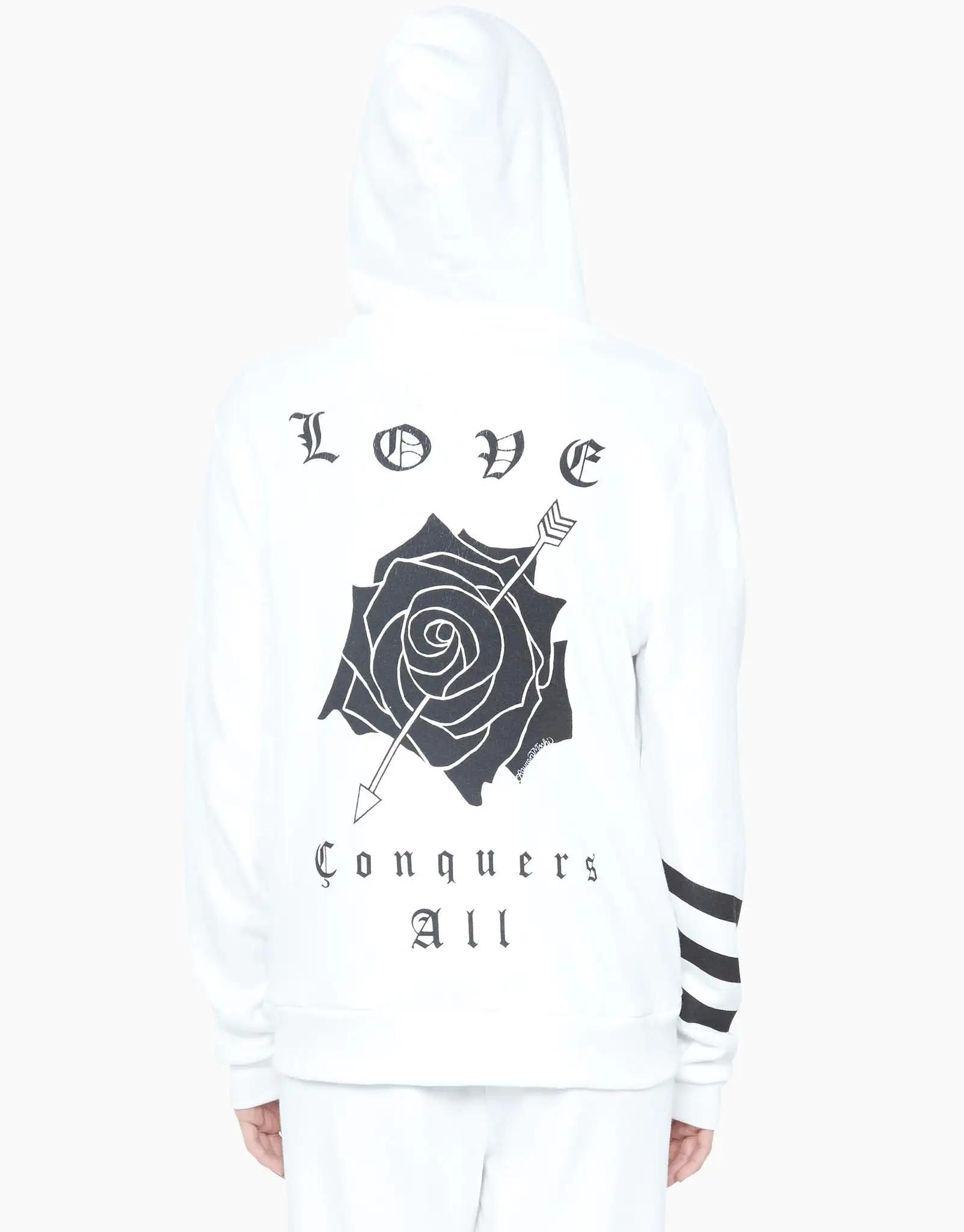 Lauren Moshi Lenox Love Conquers All Hoodie Sweater