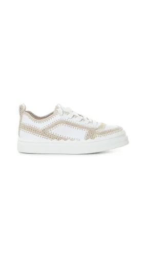 Lauren Sneaker - White/Beige