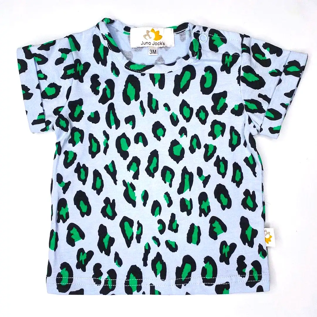 Leopard Print Baby/Child Twinning Tee