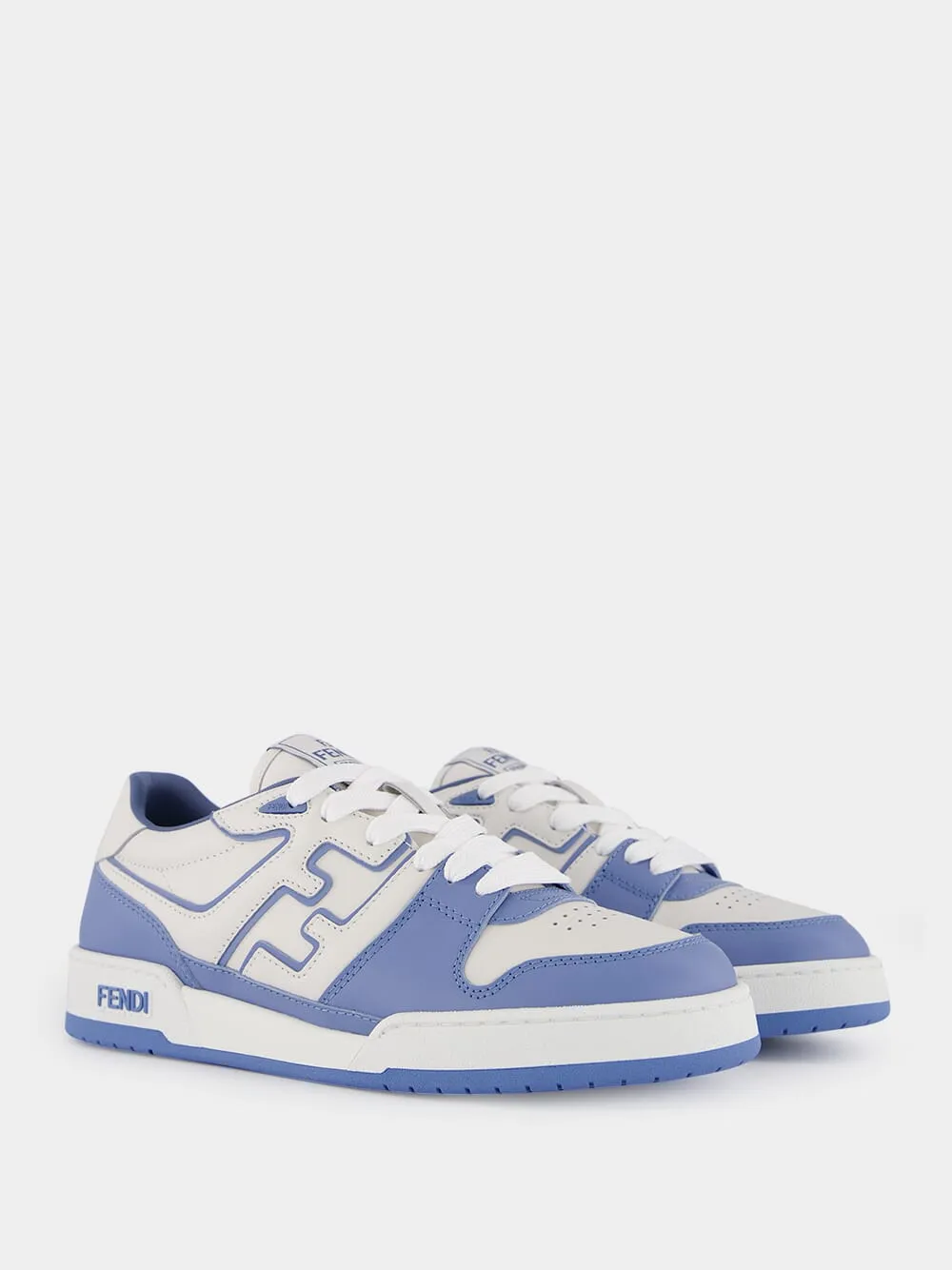 Light Blue Fendi Match Sneakers