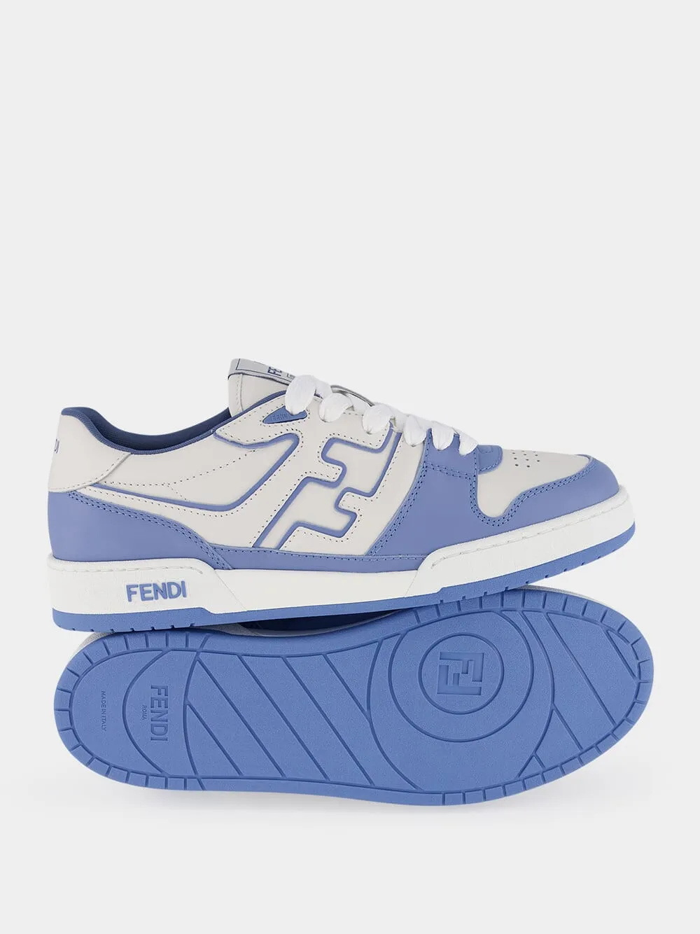 Light Blue Fendi Match Sneakers