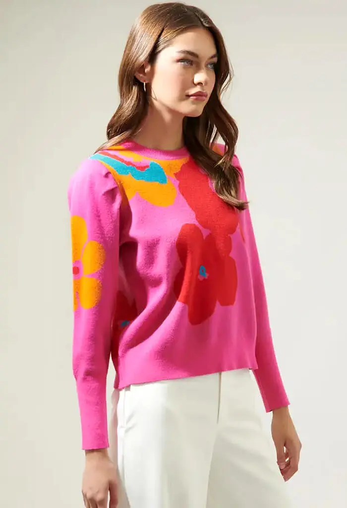 Lillie Puff Sleeve Sweater