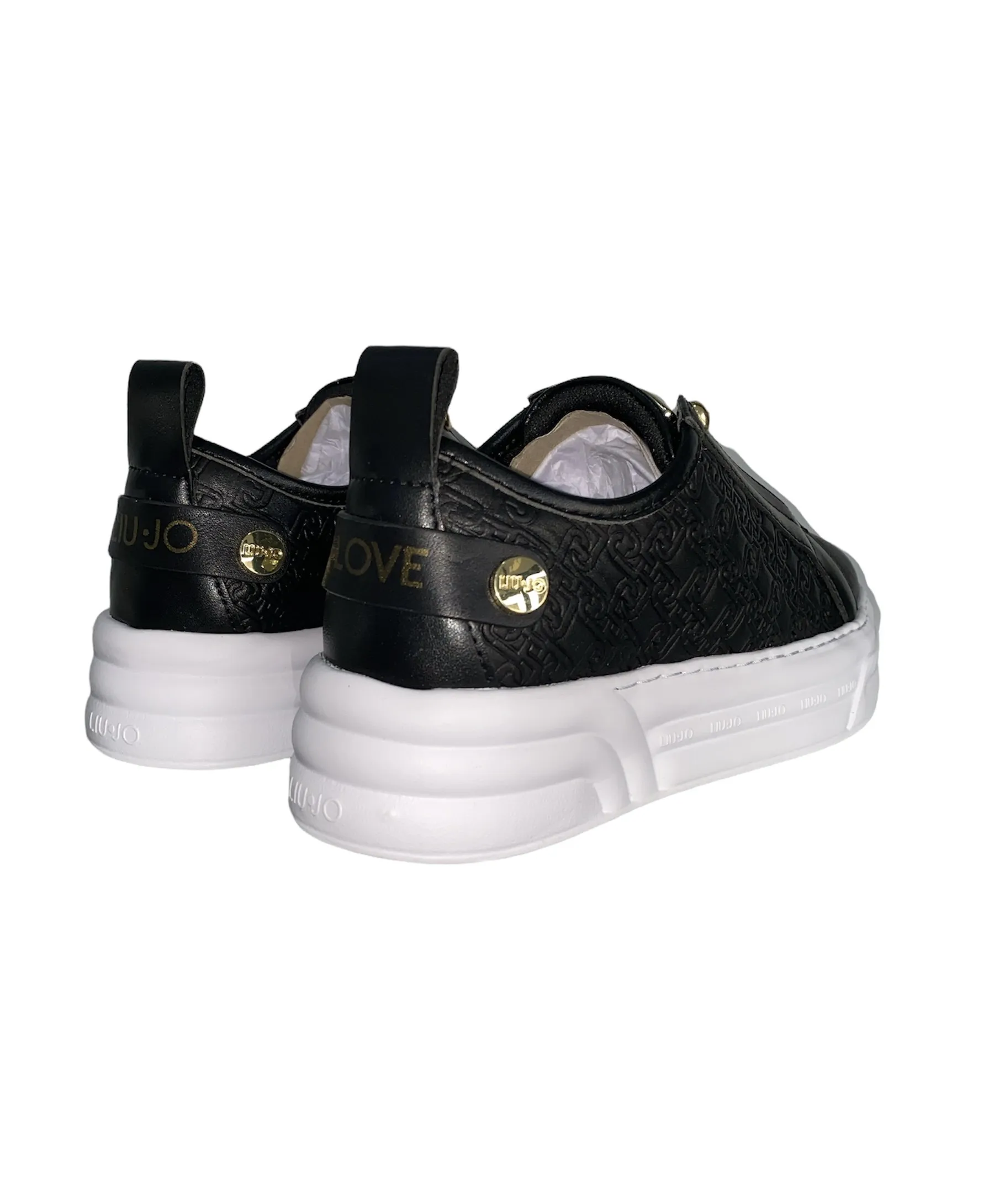 Liu Jo sneaker donna slipon nero articolo bf2081px14422222