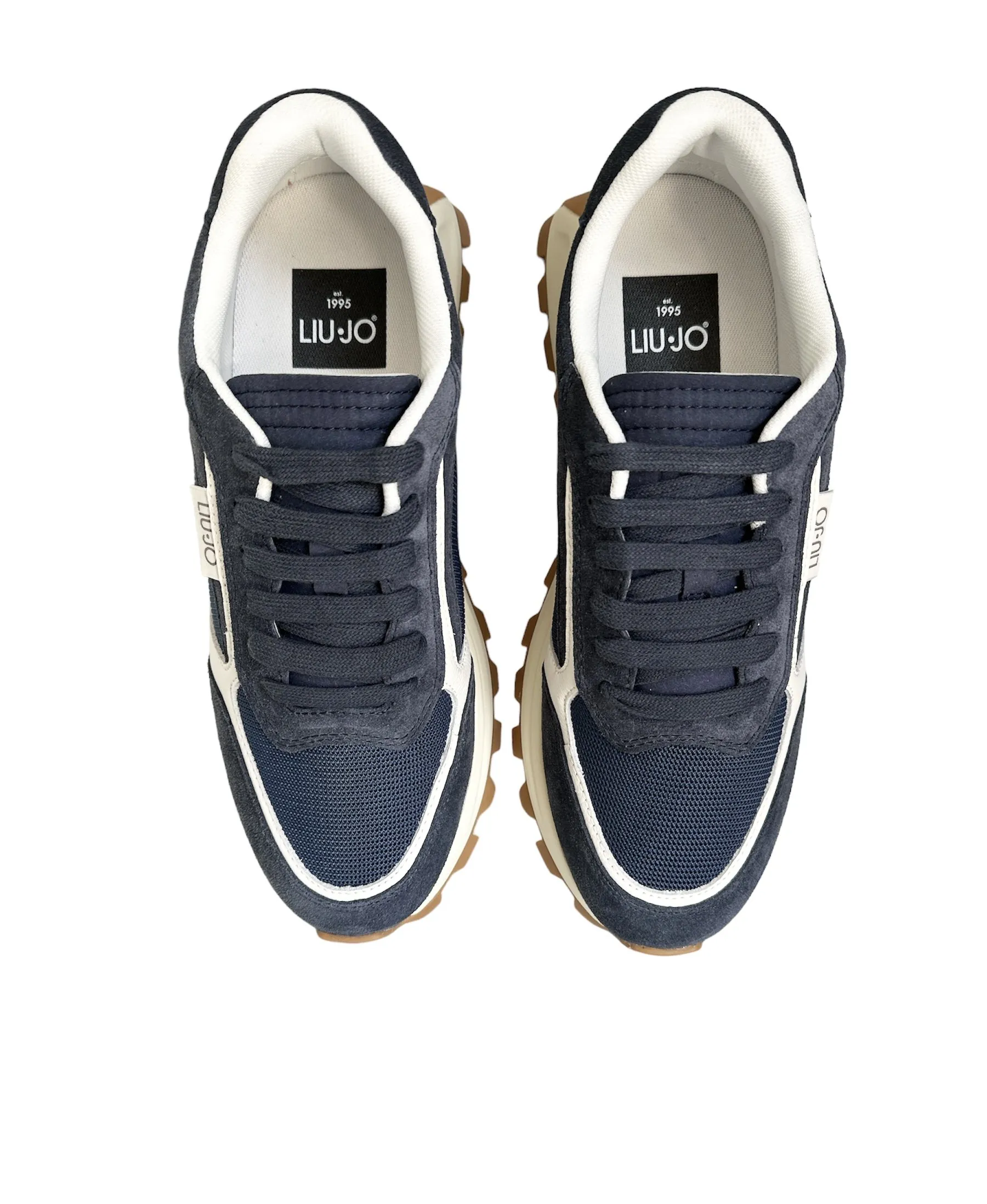 Liujo uomo sneaker blu/beige ARTICOLO 7B3007px38000009